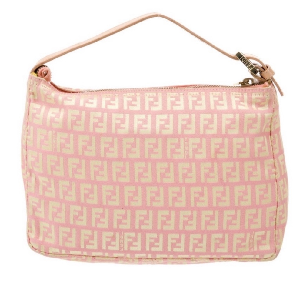 Authentic Fendi Zucchino Mini Pochette - Picture 16 of 16